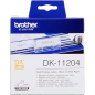 Brother DK-11204 Étiquettes Noir sur Blanc Originales
