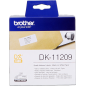 Brother DK-11209 Étiquettes Noir sur Blanc Originales