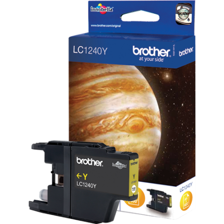 Brother LC1240Y Cartouche Jaune Originale 