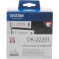 Brother DK-22251 Étiquettes Noir / Bleu / Blanc Originales