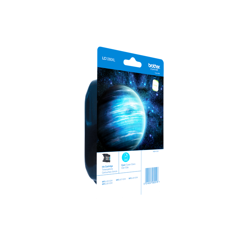 Brother LC1280XLC Cartouche Cyan Originale