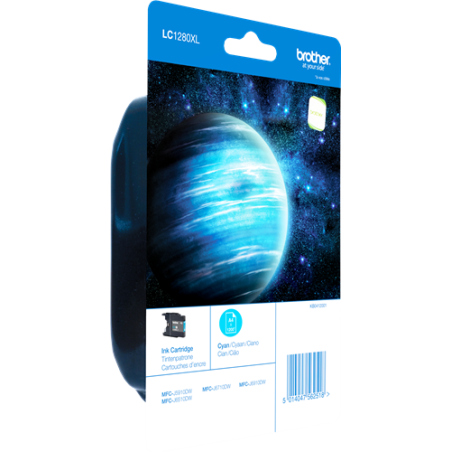 Brother LC1280XLC Cartouche Cyan Originale 