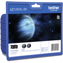 Brother LC1280XL-BK Multipack Noir Original 