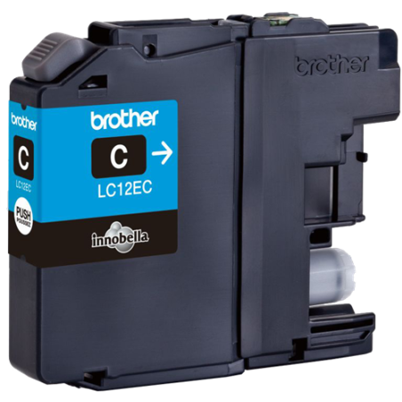 Brother LC12EC Cartouche Cyan Originale 