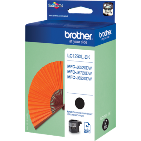 Brother LC129XLBK Cartouche Noir Originale 