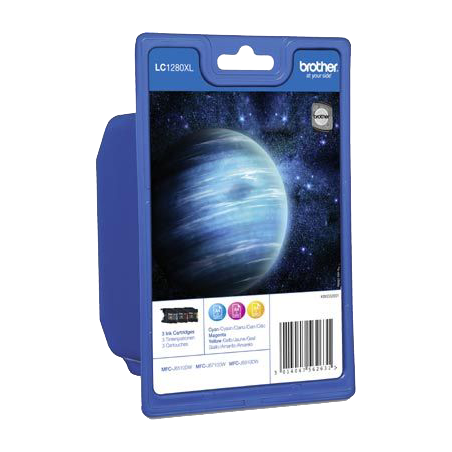 Brother LC1280XL Multipack 3 Couleurs Original 