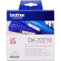 Brother DK-22210 Étiquettes Noir sur Blanc Originales