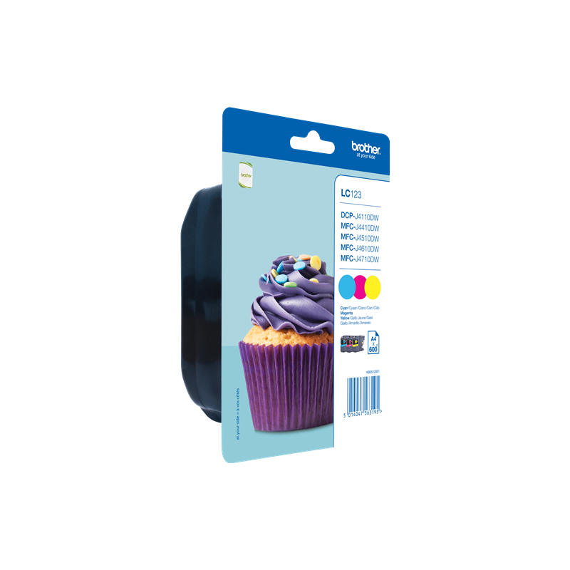 Brother LC123 Multipack 3 Couleurs Original
