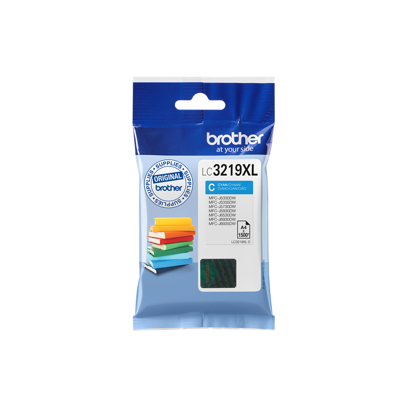 Brother LC3219XLC Cartouche Cyan Originale