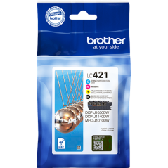 Brother LC421 Multipack 4 Couleurs Original 