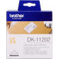Brother DK-11202 Étiquettes Noir sur Blanc Originales