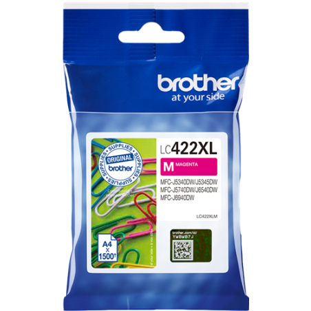 Brother LC422XLM Cartouche Magenta Originale 