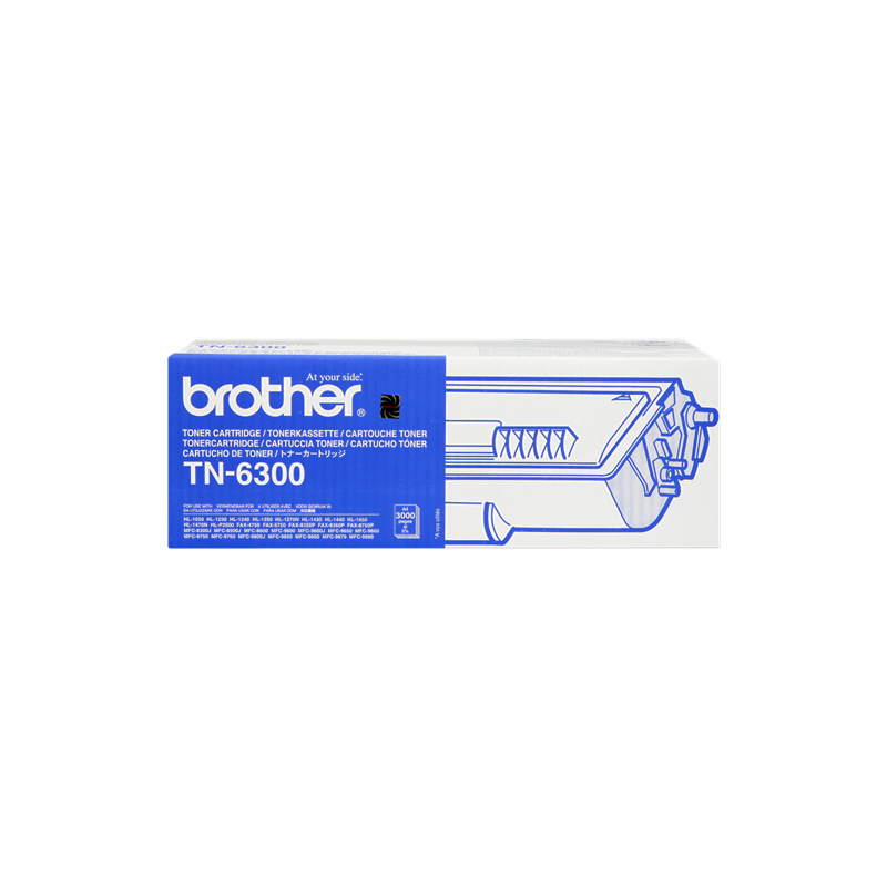 Brother TN-6300 Toner Noir Original