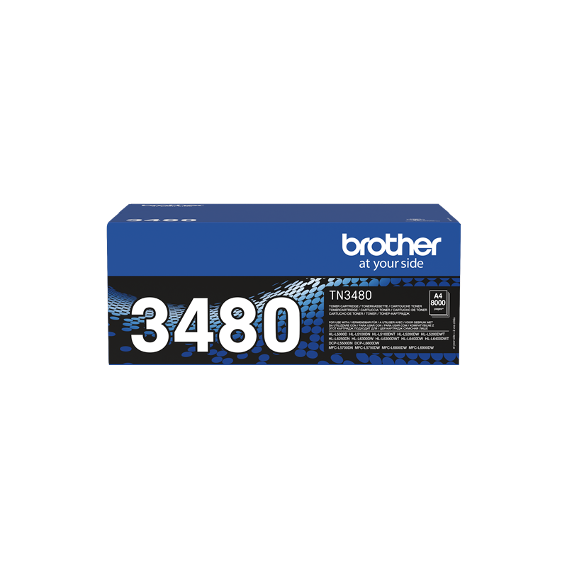 Brother TN-3480 Toner Noir Original