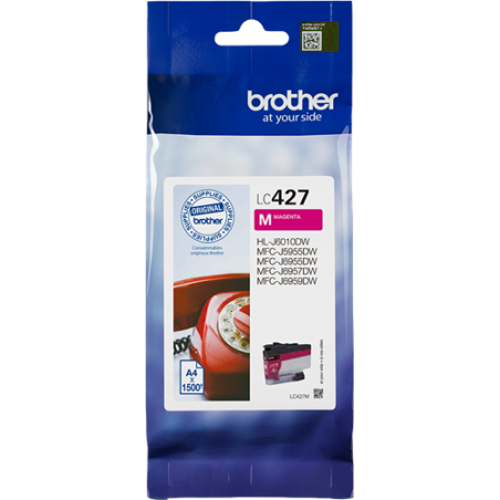 Brother LC427M Cartouche Magenta Originale 
