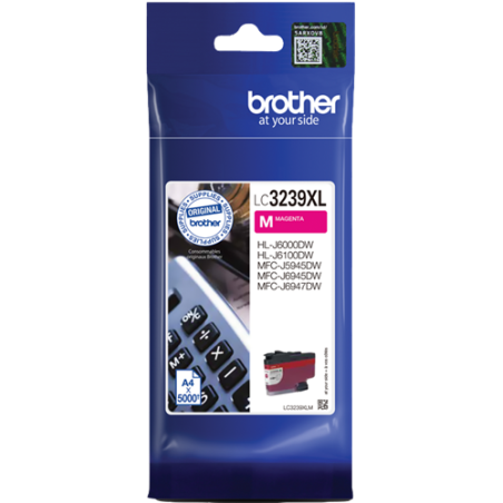 Brother LC3239XLM Cartouche Magenta Originale 