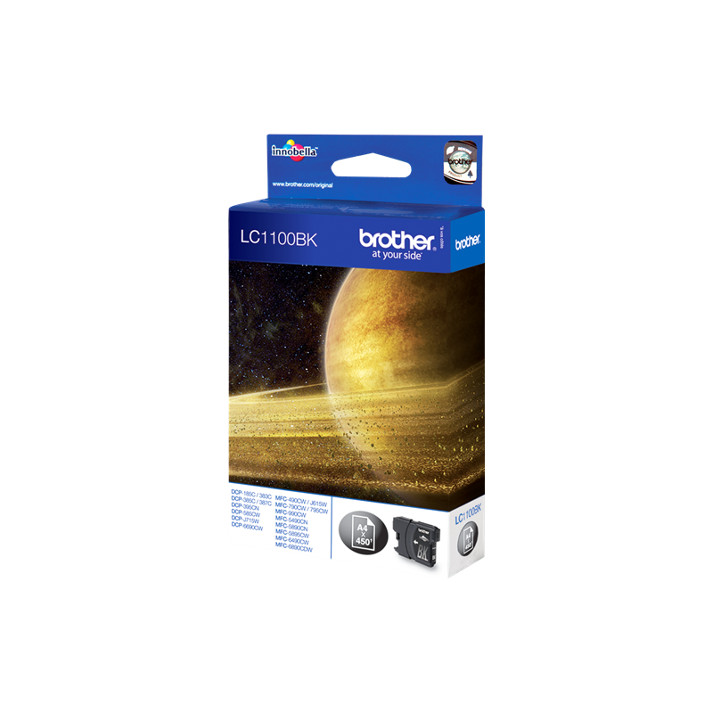 Brother LC1100BK Cartouche Noir Originale