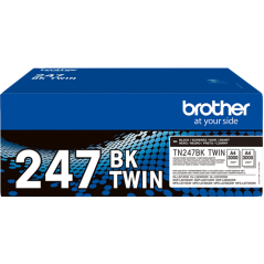 Brother TN-247BK TWIN Multipack Noir Original 