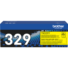 Brother TN-329Y Toner Jaune Original 