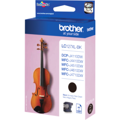 Brother LC127XLBK Cartouche Noir Originale 