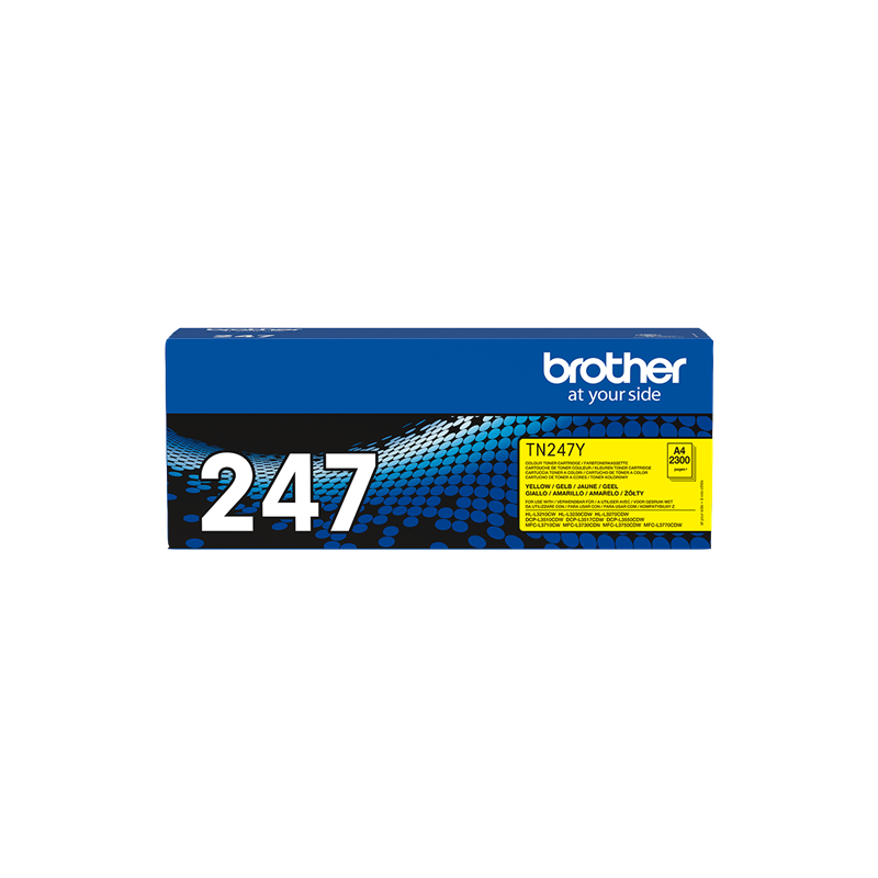 Brother TN247Y Toner Jaune Original