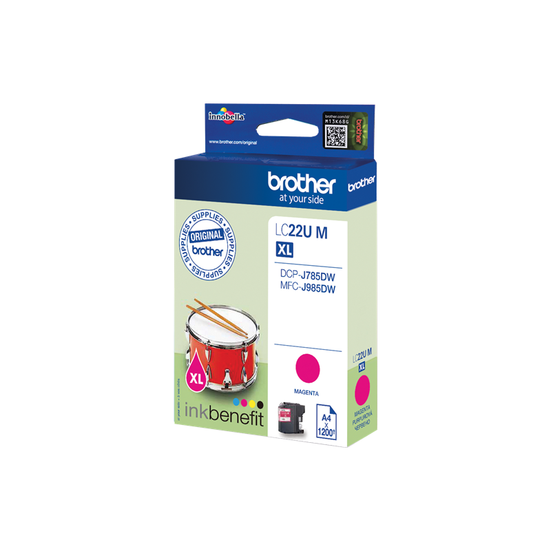Brother LC22UM Cartouche Magenta Originale