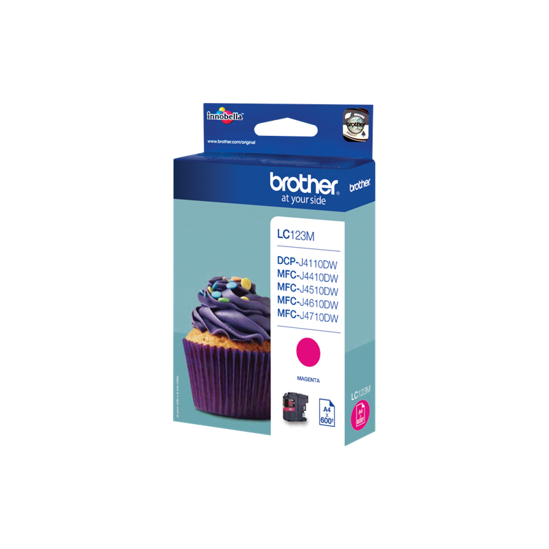 Brother LC123M Cartouche Magenta Originale