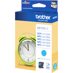 Brother LC125XLC Cartouche Cyan Originale 