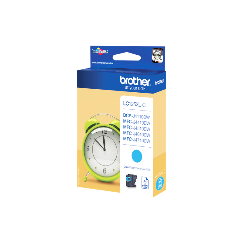 Brother LC125XLC Cartouche Cyan Originale