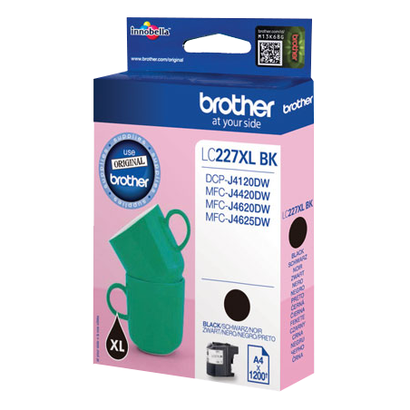 Brother LC227XL BK Cartouche Noir Originale 