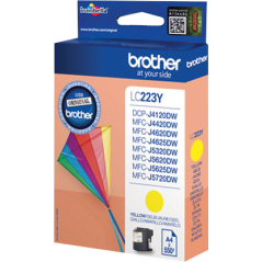 Brother LC223Y Cartouche Jaune Originale 