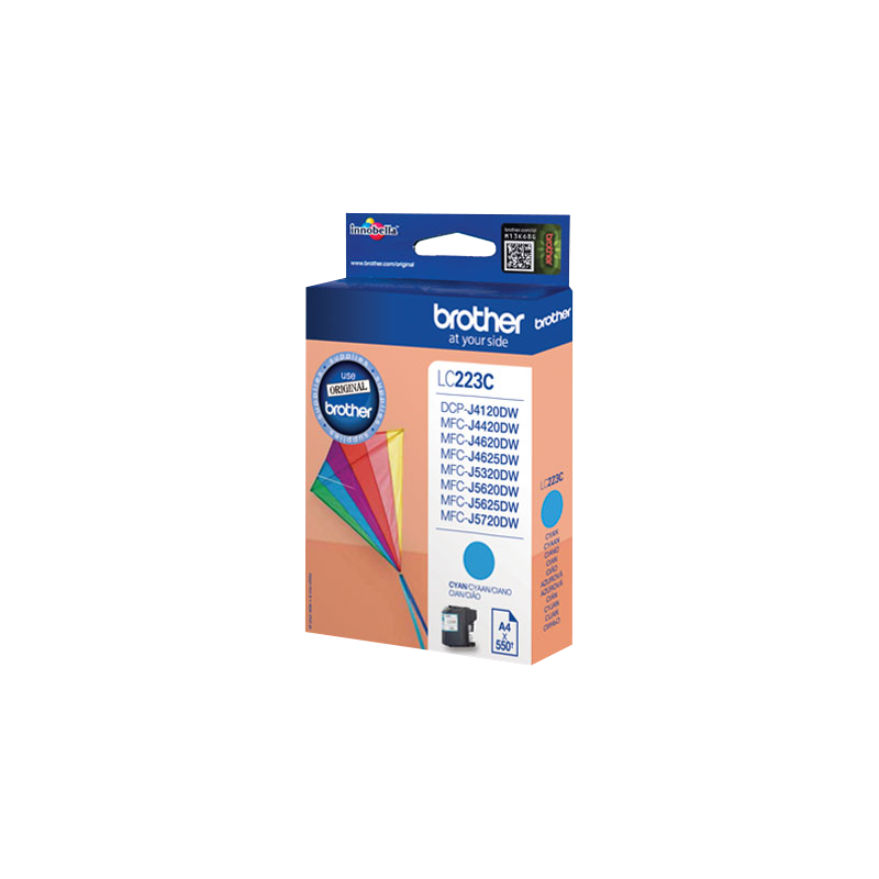 Brother LC223C Cartouche Cyan Originale