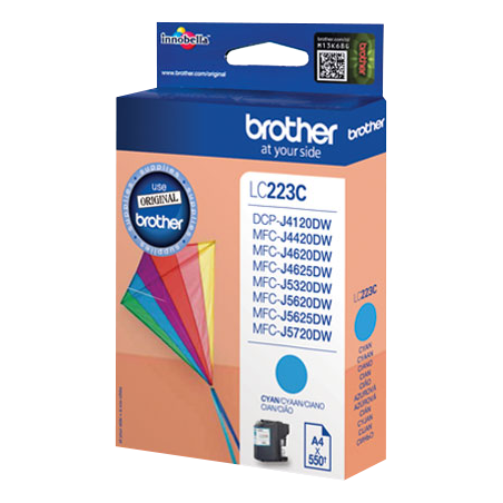Brother LC223C Cartouche Cyan Originale 