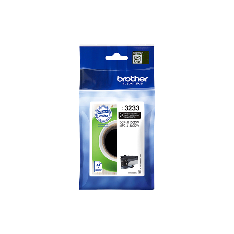Brother LC3233BK Cartouche Noir Originale