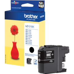 Brother LC121BK Cartouche Noir Originale 