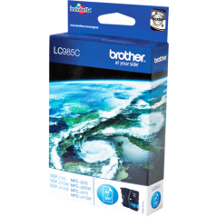 Brother LC985C Cartouche Cyan Originale 