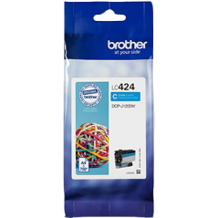 Brother LC424C Cartouche Cyan Originale 