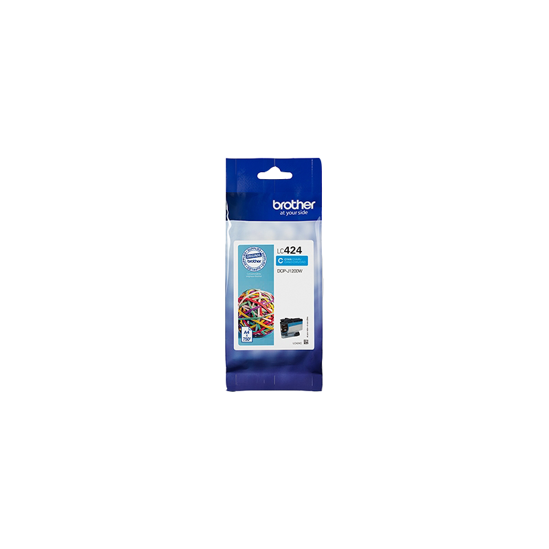 Brother LC424C Cartouche Cyan Originale