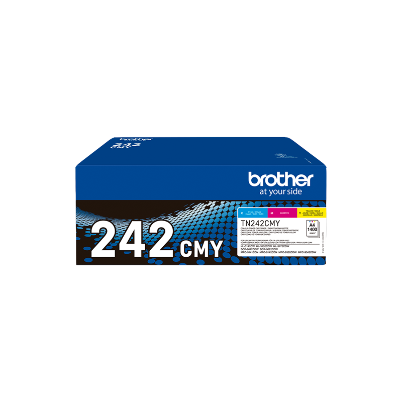 Brother TN-242CMY Multipack 3 Couleurs Original