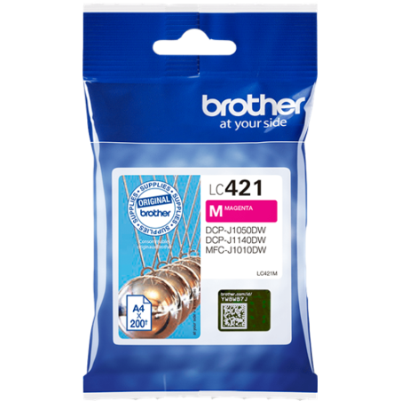 Brother LC421M Cartouche Magenta Originale 