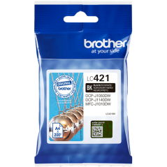 Brother LC421BK Cartouche Noir Originale 