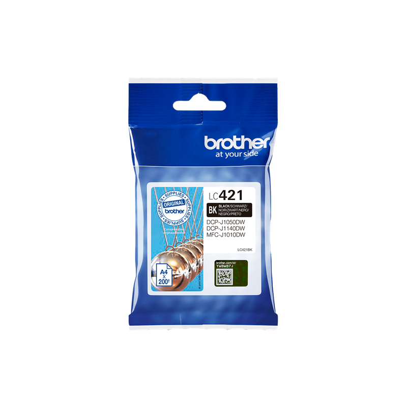 Brother LC421BK Cartouche Noir Originale