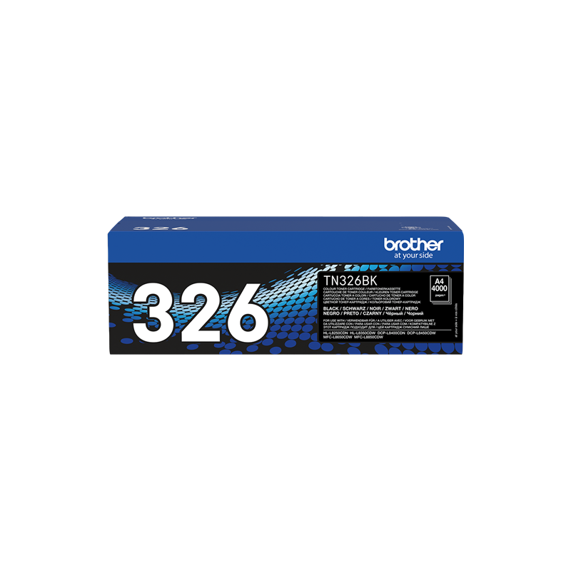Brother TN-326BK Toner Noir Original