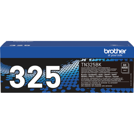 Brother TN325BK Toner Noir Original 