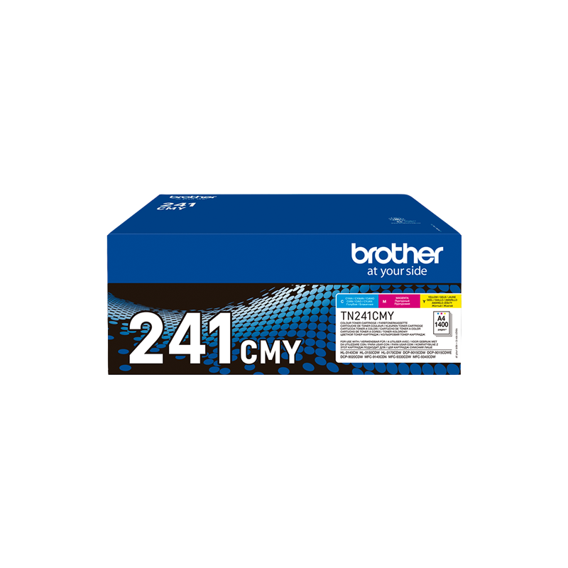 Brother TN241CMY Multipack 3 Couleurs Original