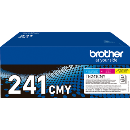 Brother TN-241CMY Multipack 3 Couleurs Original 
