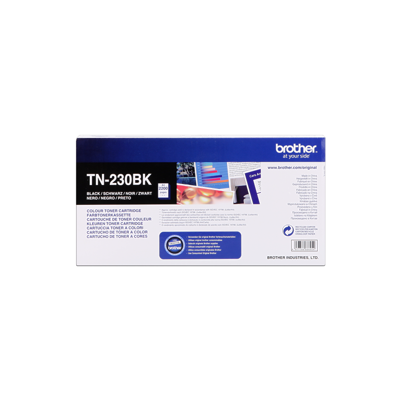 Brother TN-230BK Toner Noir Original