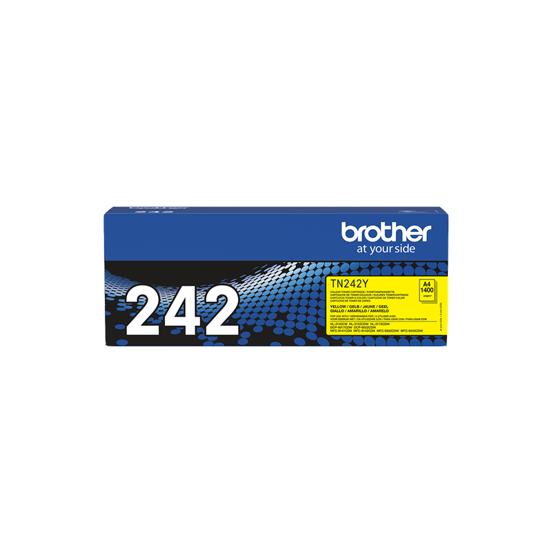 Brother TN-242Y Toner Jaune Original