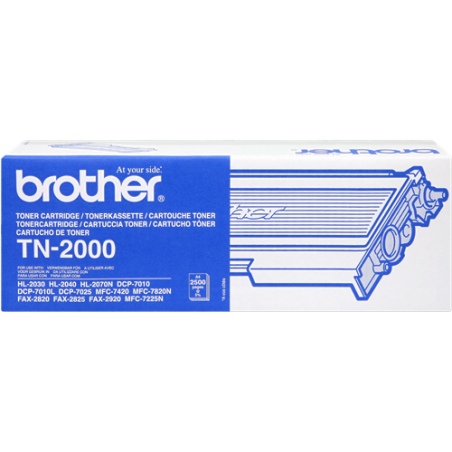 Brother TN-2000 Toner Noir Original 
