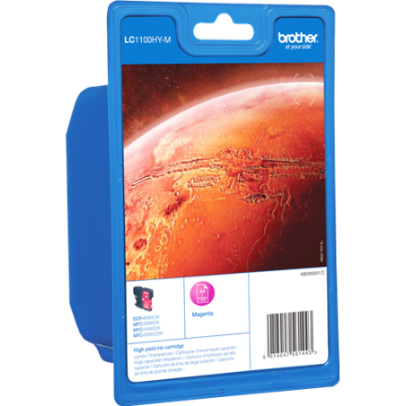Brother LC1100HYM Cartouche Magenta Originale 